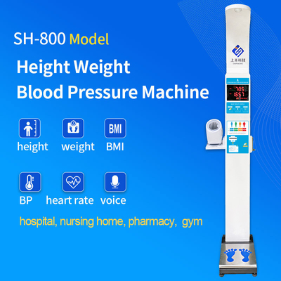 Body Weight And Height Ultrasonic Scale For Hospitals Body Height Weight Blood Pressure Computer Scale