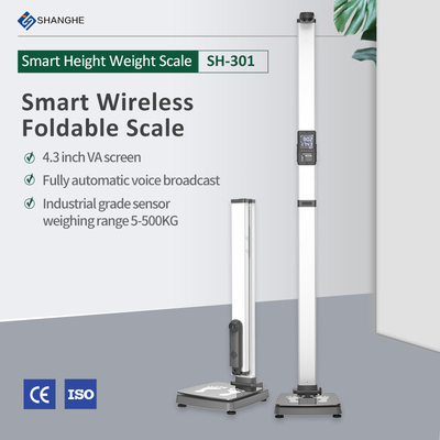 Ultrasonic Height and Weight BMI Scale BMI Machine for Weight and Height