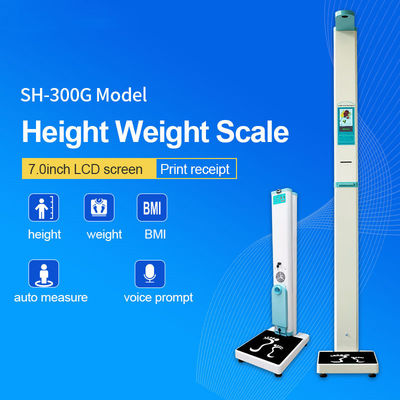 Ultrasonic Height Weight Scale Bmi Height Weight Machine