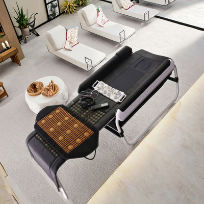 Lumbar Traction Heat Therapy Stretcher Chiropractic De Masaje Jade Thermal Infrared Massage Bed