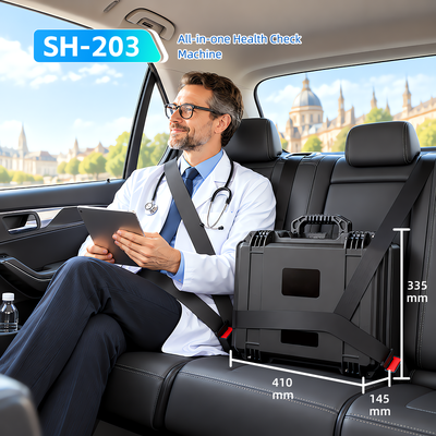 SH-203 Multifunctional Portable Health Station Community Clinic Portable Kiosk Medical Equipment with 11 Inch LCD Screen