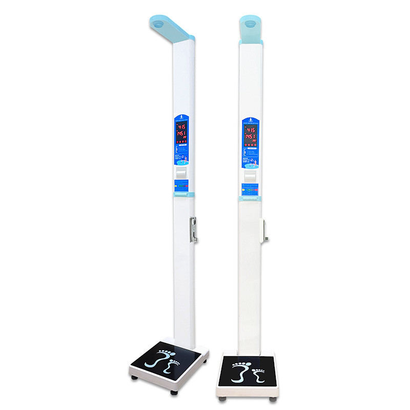 Coin Operated Ultrasonic Height Weight bmi Scale with Printer